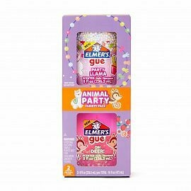 SLIME ELMERS GUE X 236 ML KIT ANIMAL PARTY X 2 PIEZAS (2137177)