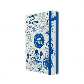 CUADERNO MOOVING NOTES MICKEY AND FRIENDS A5 X 80 HJS RAYADO (1246253)