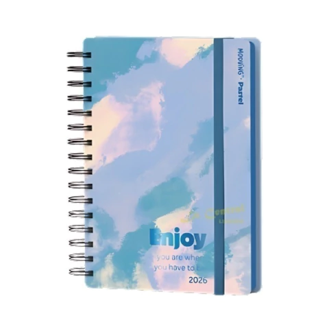 AGENDA 2026 MOOVING A5 SEMANAL LINEA PASTEL