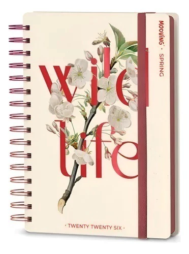 AGENDA 2026 MOOVING A5 SEMANAL LINEA SPRING