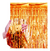 Cortina Naranja 2 m largo x 1 m ancho Halloween