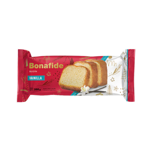 Budin de Vainilla Bonafide x 200g