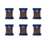 Alfajor Minitorta Aguila Brownie x 6u