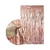 Cortina Metalizada Rosa Gold 2 m largo x 1 m ancho