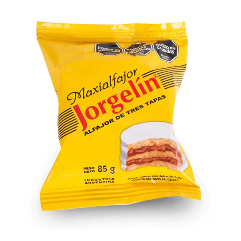 Alfajor Jorgelin Triple Glaseado x24 - comprar online