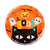 Platos Polipapel Chicos Halloween Boo x 6u 17cm