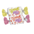 Caramelos Masticables Flynn Paff yogur Frutilla Banana X 70u