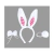 Set Conejo Rabbit Disfraz Party Store