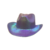 Sombrero Vaquero Tornasolado Lila - comprar online