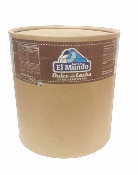 Dulce de Leche para Repostería El Mundo x 10 kilos
