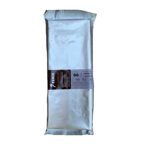 Chocolate Cobertura Amargo Lacteado Fenix Nro. 86 X 1 Kilo