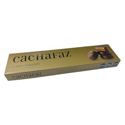 Mini Alfajores Cachafaz de Chocolate x 6u Regaleria