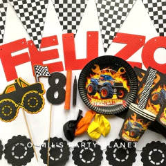 PARTY BOX MONSTER TRUCKS - comprar online