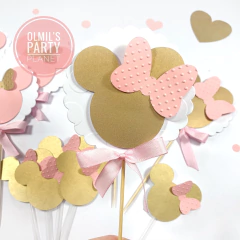 COMBO MINNIE PINK&GOLD - Olmil´s Party Planet