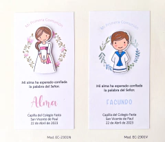 ESTAMPITA SIMPLE CON APLIQUE EN 3D -2301 - comprar online