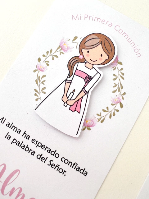 ESTAMPITA SIMPLE CON APLIQUE EN 3D -2301