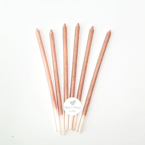 VELA FINA ROSE TIZA - comprar online