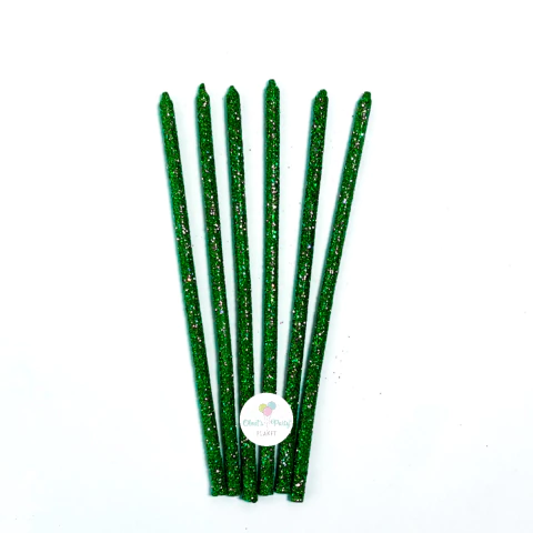 VELA FINA VERDE OSCURO - comprar online