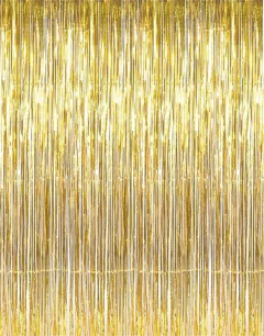 CORTINA DORADA HOLOGRÁFICA - comprar online