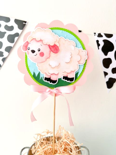 TOPPERS XL ANIMALITOS DE LA GRANJA 3D (2 colores) - tienda online