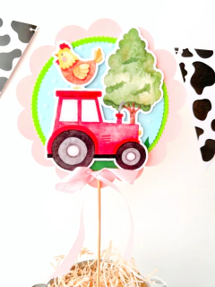 TOPPERS XL ANIMALITOS DE LA GRANJA 3D (2 colores) - comprar online