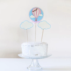 COMBO GLOBO AEROSTÁTICO SHABBY FULL - comprar online