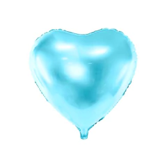 GLOBO CORAZÓN TURQUESA 45 CM - comprar online