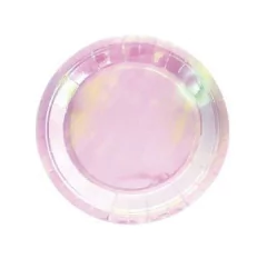 PLATO IRIDISCENTE 17 CM x6 - comprar online