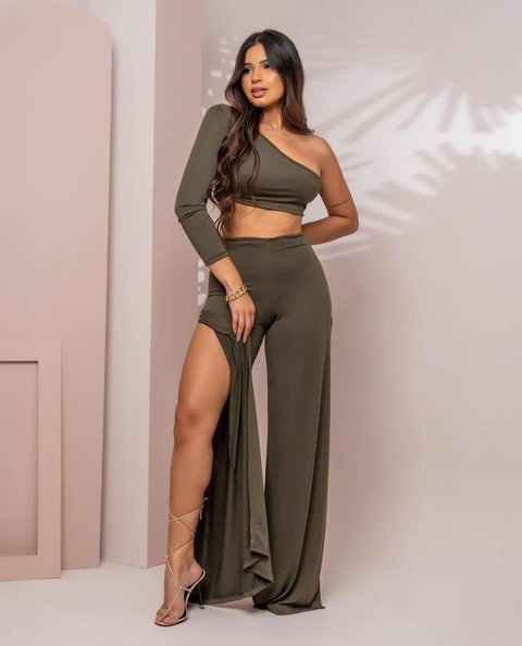 Calça Nádia - Verde Militar