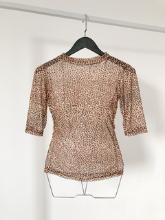 Blusa Tule Oncinha - Ateliê da Ju