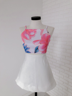 Cropped Hadassa - Flores - loja online