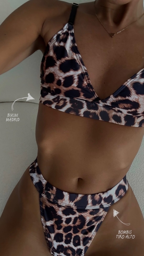 bikini madrid tiro alto - comprar online