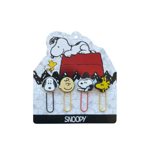 SET CLIPS X4 SNOOPY - comprar online