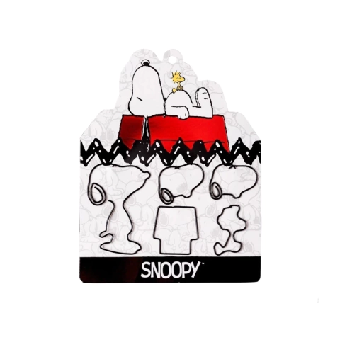SET CLIPS SNOOPY C/ FORMA - comprar online