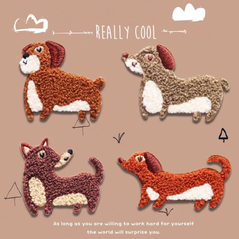 PARCHE PERRITO SALCHICHA