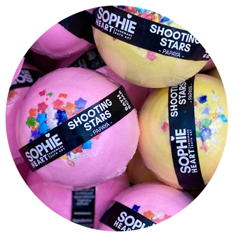 BOMBA DE BAÑO ESTRELLA