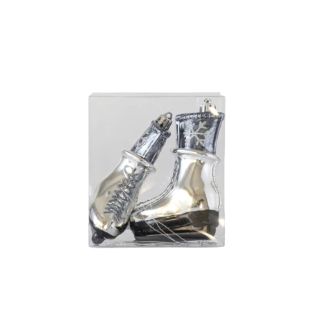 SET DE 3 PATINES AZULES Y PLATEADOS