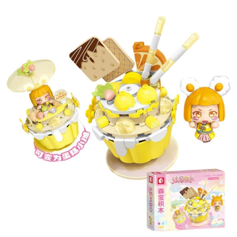 JUEGO DE BLOQUES PARA ARMAR ICE CREAM