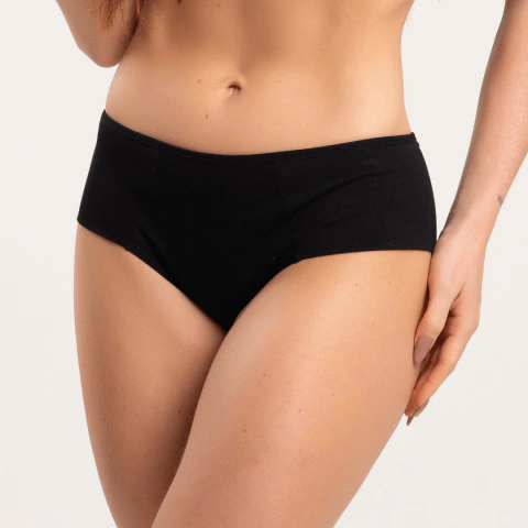 Calcinha Viscose Cintura Média Lateral Dupla Conforto | 1628 - comprar online