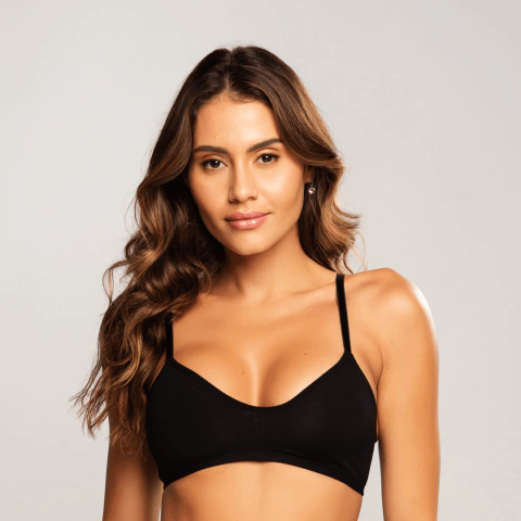 Sutiã Top Viscose Bojo Removível Viscose Versátil | 1619 - comprar online