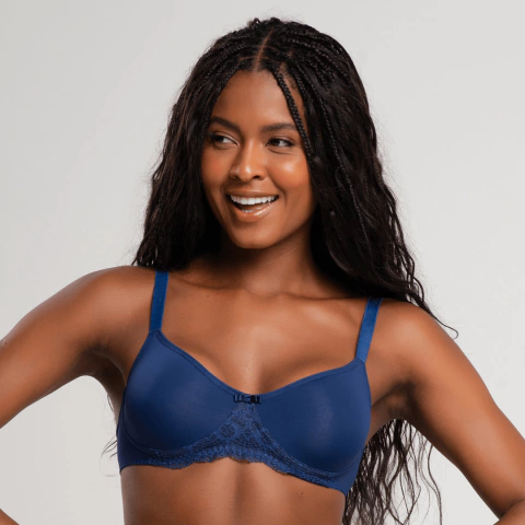 Sutiã s/ Bojo c/ Aro Renda Romantique | 2178 - comprar online