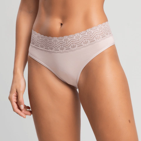 Imagem do Calcinha Biquini Algodão Premium Conforto com Renda | 0035