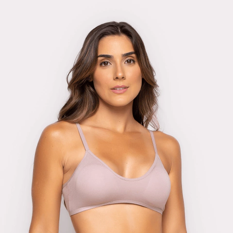 Sutiã Top Viscose Bojo Removível Viscose Versátil | 1619 - comprar online