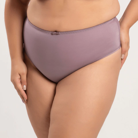 Imagem do Calcinha Cinta Microfibra Cetinete Cintura Alta | 2068