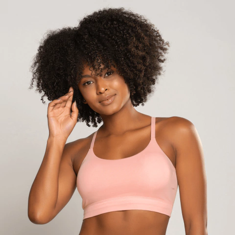 Sutiã Top Algodão Bojo Removível Versátil | OUTLET | 0045 - comprar online