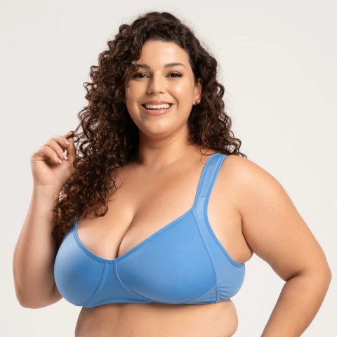Sutiã sem Bojo Plus Size Microfibra sem Aro Conforto | 2073 - comprar online