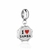 Berloque "I Love Samba" em Aço Inox - comprar online