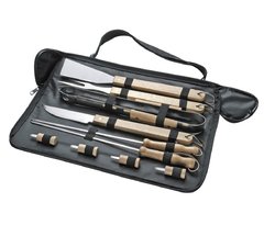 Kit Parrilero Patagonia (Opc. Logo, frase o nombre) - comprar online