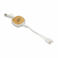 Cable de carga Conny con logo