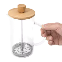 Cafetera Presa Francesa (Opc. Logo, frase o nombre) - tienda online